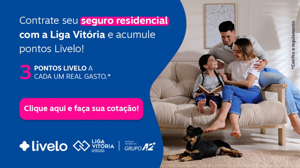 Banner Home - Livelo - Seguro Residencial Padrão - Mobile