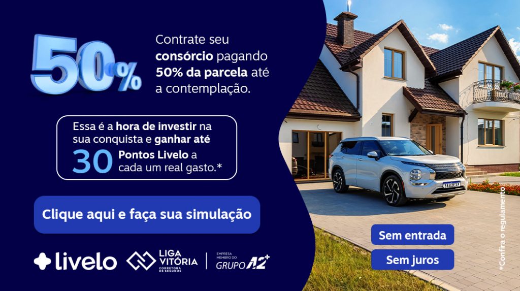 Banner Home - Livelo - Campanha Consórcio Porto - Mobile