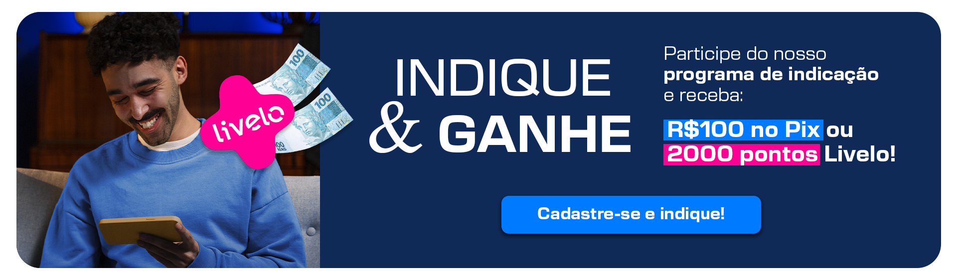 Banner Home - Box - Indique e Ganhe - Desktop